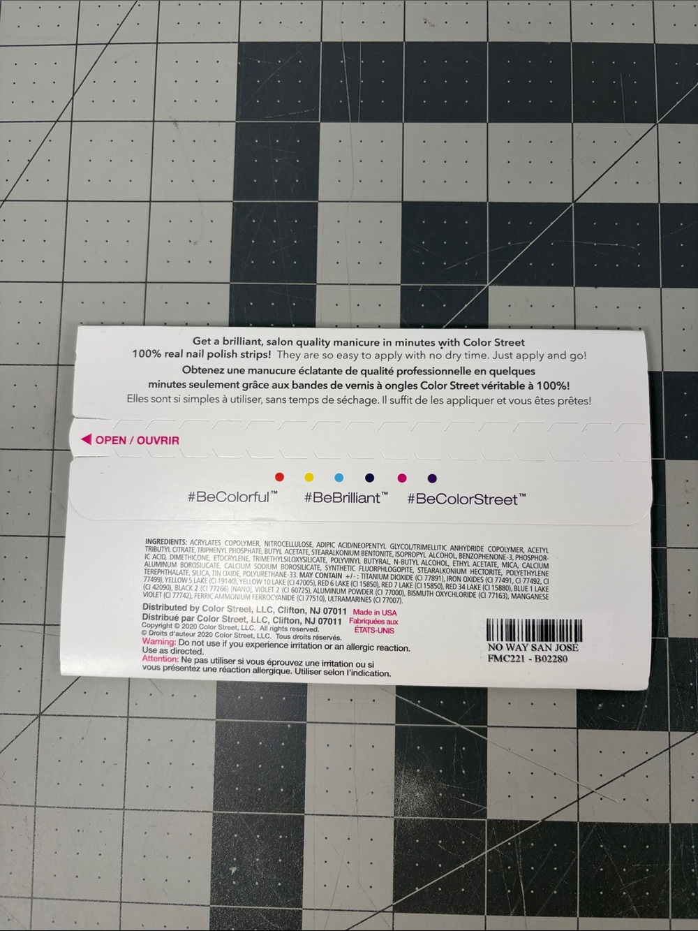 Color Street Nail Polish Strips Lot of 7 Glitter Solid & Pattern - Picture 15 of 15